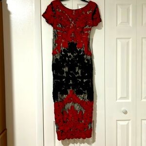 Worn once for a wedding size 8.